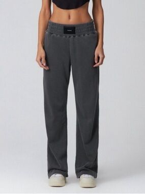 Talentless women’s high waist boxing pants gray small